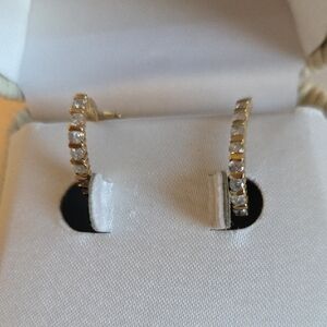 Alpine Gold and Silver Accent Earrings